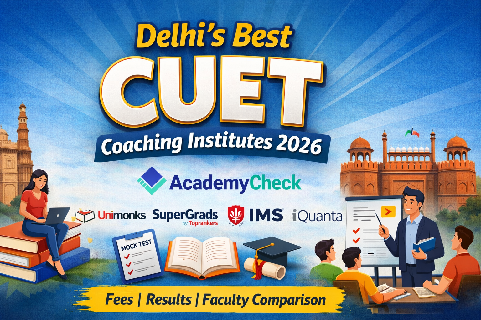 Delhi’s Best CUET Coaching Institutes: Compare Fees, Results & Faculty (2026)